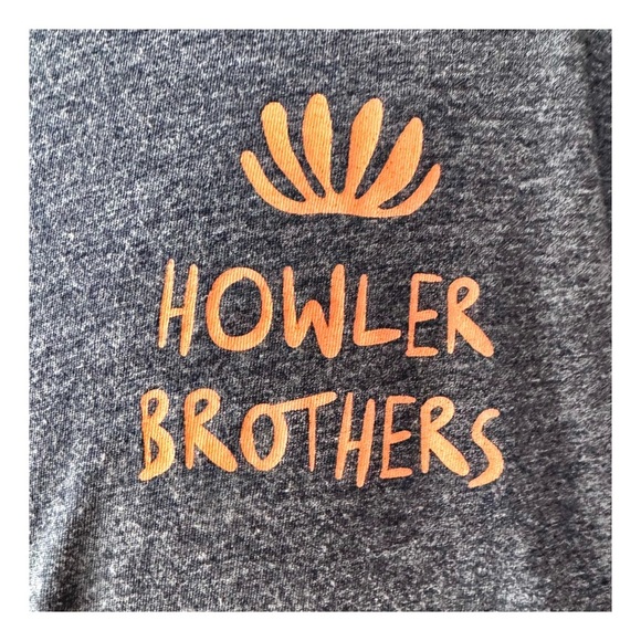 Howler Brothers Men’s Long-Sleeve T. Gray, Orange. XL. NEW - Picture 12 of 14